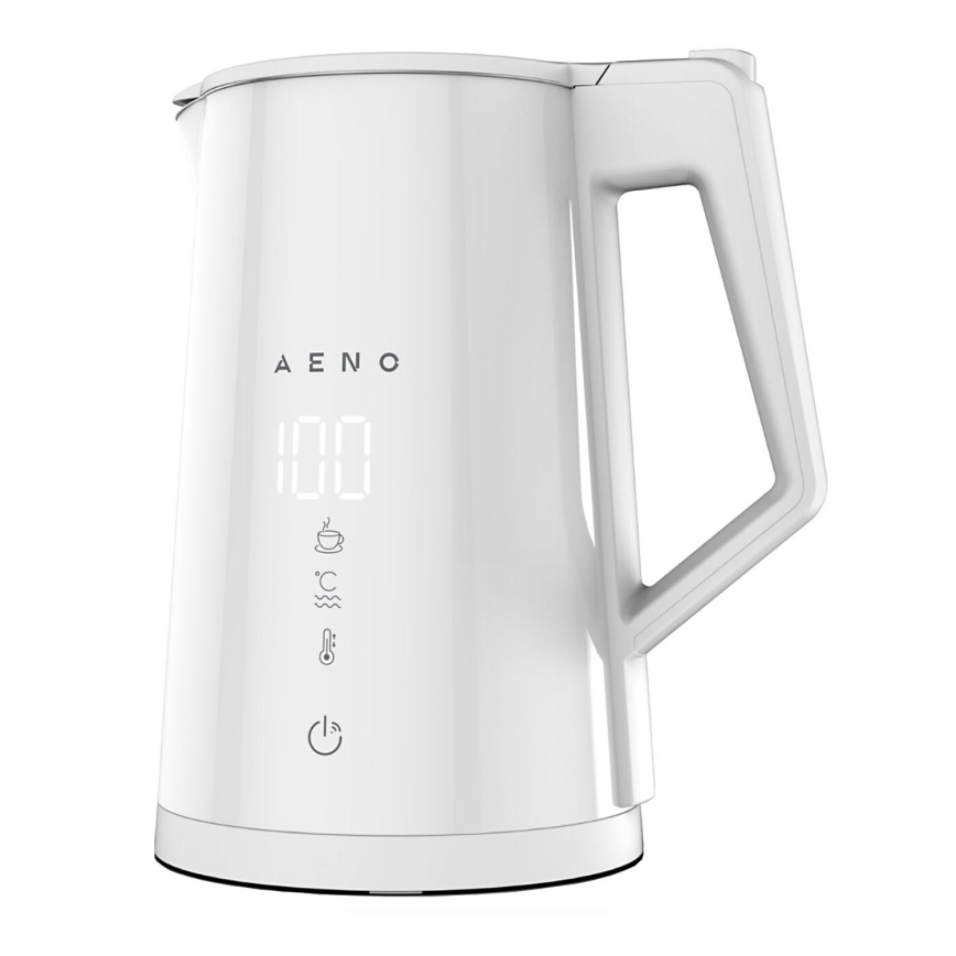 AENO - Hervidor inteligente con pantalla LED 1,7 l 2200W/230V blanco