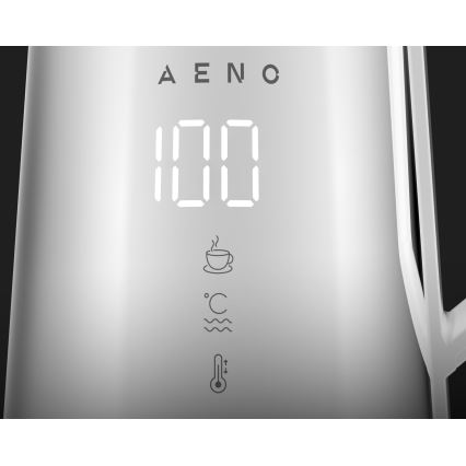 AENO - Hervidor inteligente con pantalla LED 1,7 l 2200W/230V blanco