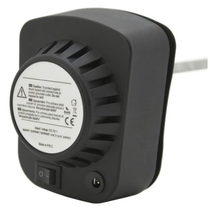 Aguja de barbacoa con motor 230V