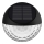 Aigostar - Aplique LED solar LED/2W/1,2V negro 300 mAh 2700K IP44