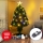Aigostar - Árbol de Navidad exterior LED/6W/230V 180 cm IP44 blanco cálido