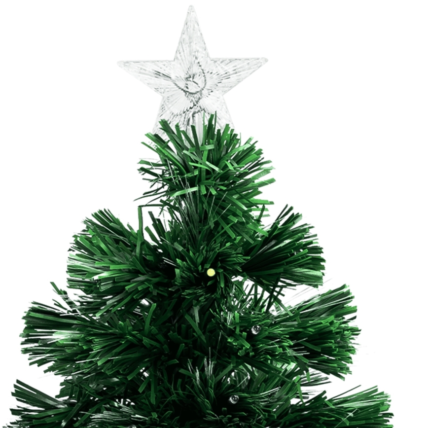 Aigostar - Árbol de Navidad exterior LED/6W/230V 180 cm IP44 blanco cálido