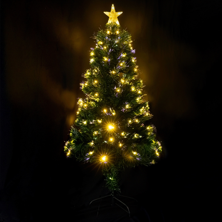 Aigostar - Árbol de Navidad LED de exterior LED/6W/230V 150 cm IP44 blanco cálido