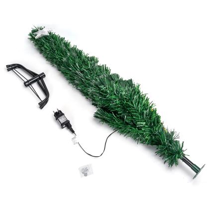 Aigostar - Árbol de Navidad LED de exterior LED/6W/230V 150 cm IP44 blanco cálido