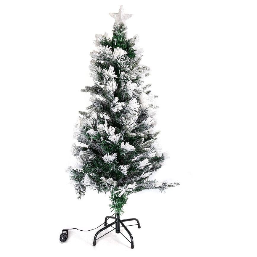 Aigostar - Árbol de Navidad LED para exterior 125 LED/8 funciones 1,2 m IP44 multicolor