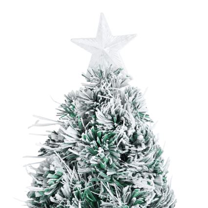 Aigostar - Árbol de Navidad LED para exterior 125 LED/8 funciones 1,2 m IP44 multicolor