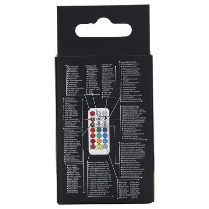 Aigostar - Bombilla LED RGBW regulable GU10/6W/230V 3000K + mando a distancia