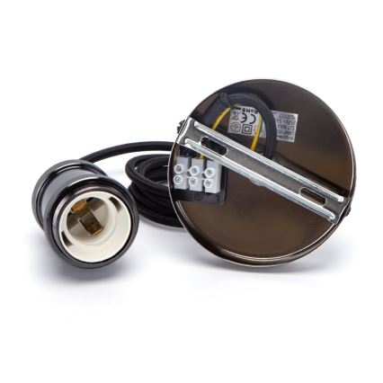 Aigostar - Cable de alimentación 1xE27/60W/230V antracita