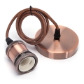 Aigostar - Cable de alimentación 1xE27/60W/230V de cobre