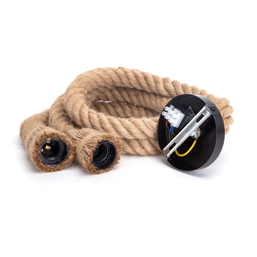 Aigostar - Cable de alimentación 2xE27/60W/230V