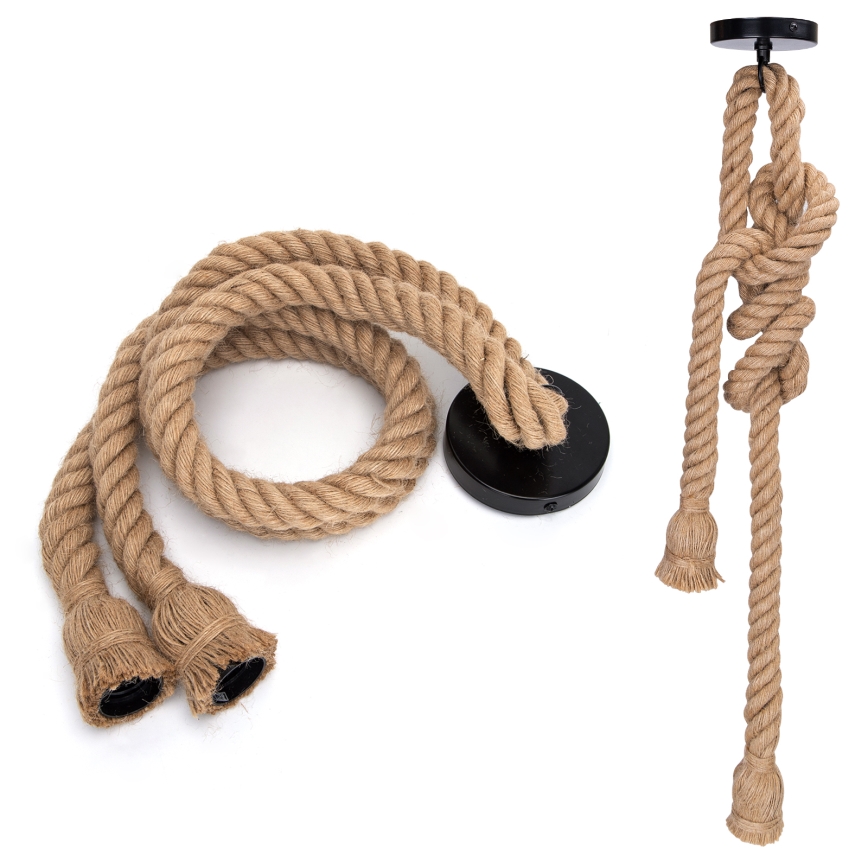 Aigostar - Cable de alimentación 2xE27/60W/230V