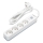 Aigostar - Cable de extensión con interruptor 4Z Tipo F 1,5m SCHUKO blanco