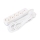 Aigostar - Cable de extensión con interruptor 4Z Tipo F 3m SCHUKO blanco