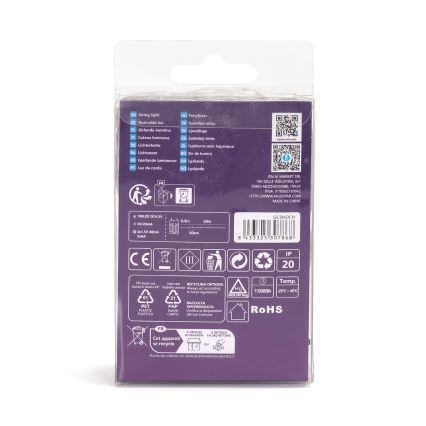 Aigostar - Cadena de luces de Navidad LED 100xLED/3xAA 10,3m blanco frío
