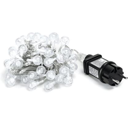 Aigostar - Cadena de luces LED para exterior 100xLED/8 funciones 13m IP44 blanco cálido