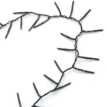 Aigostar - Cadena de luces LED para exterior 400 LEDs, 8 funciones, 13 m, IP44, blanco frío