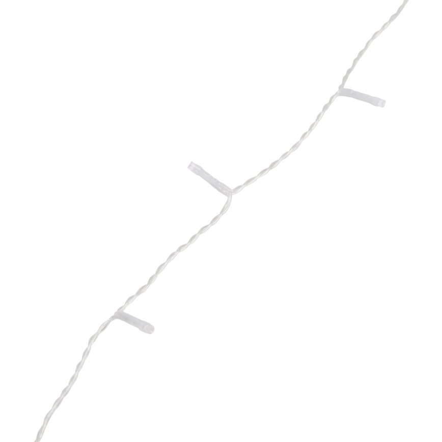 Aigostar - Guirnalda LED para exterior 300xLED/8 funciones 3x1m IP44 blanco frío + mando a distancia