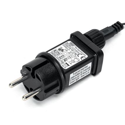 Aigostar - Cadena de luces navideñas LED para exterior, 400 LED, 8 funciones, 23 m, IP44, blanco cálido