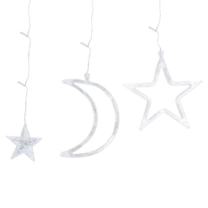 Aigostar - LED RGBY Guirnalda de exterior 120xLED/8 funciones 3x0,6m IP44 multicolor + mando a distancia