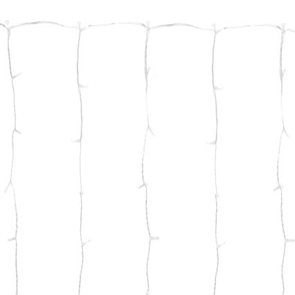 Aigostar - LED RGBY Guirnalda de luces navideñas para exterior 300 LEDs/8 funciones 3x1m IP44 + control remoto