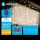 Aigostar - Cadena de luces navideñas solares LED 100xLED/8 funciones 8x0,4m IP65 blanco cálido 800 mAh