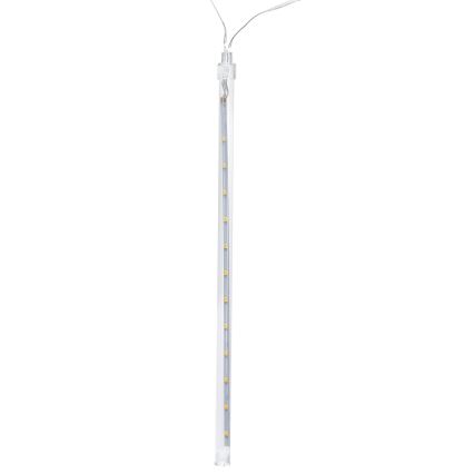 Aigostar - Cadena de luces navideñas solares LED 384xLED/13m 1200 mAh IP65 blanco cálido