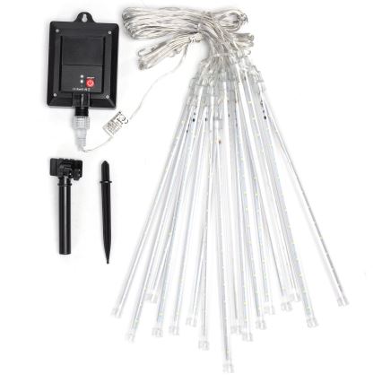 Aigostar - Cadena de luces navideñas solares LED 384xLED/13m IP65 1200 mAh multicolor