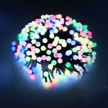 Aigostar - Guirnalda decorativa LED para exteriores, 100 LEDs / 8 modos, 10 m, IP44, multicolor