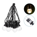 Aigostar - Cadena LED decorativa para exteriores 10xLED/8m IP44 blanco cálido