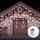 Aigostar - Cadena LED navideña exterior 100xLED/8 funciones/3xAA 8x0,6m IP44 blanco frío