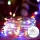 Aigostar - Cadena LED navideña exterior 150xLED/8 funciones/3xAA 15,3m IP44 multicolor