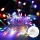 Aigostar - Cadena LED navideña exterior 150xLED/8 funciones 3xAA 15,3m IP44 multicolor