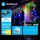 Aigostar - Cadena LED navideña exterior 200xLED/8 funciones 13x0,6m IP44 multicolor
