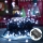 Aigostar - Cadena LED navideña exterior 200xLED/8 funciones/3xAA 10,3m IP44 blanco frío