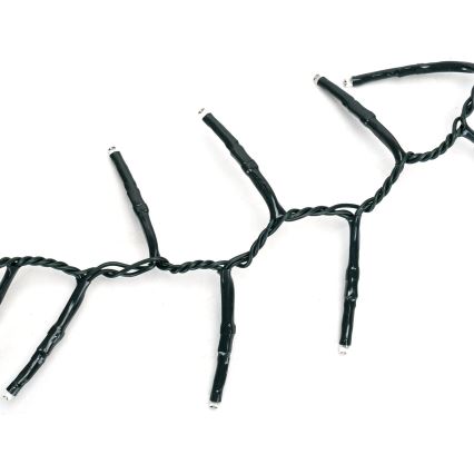 Aigostar - Cadena luminosa navideña LED para exterior, 600 LEDs/8 funciones, 18 m, IP44, blanco frío