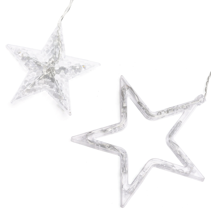 Aigostar - LED Guirnalda navideña para exterior 120xLED/8 funciones 3x0,6 m IP44 blanco cálido + control remoto