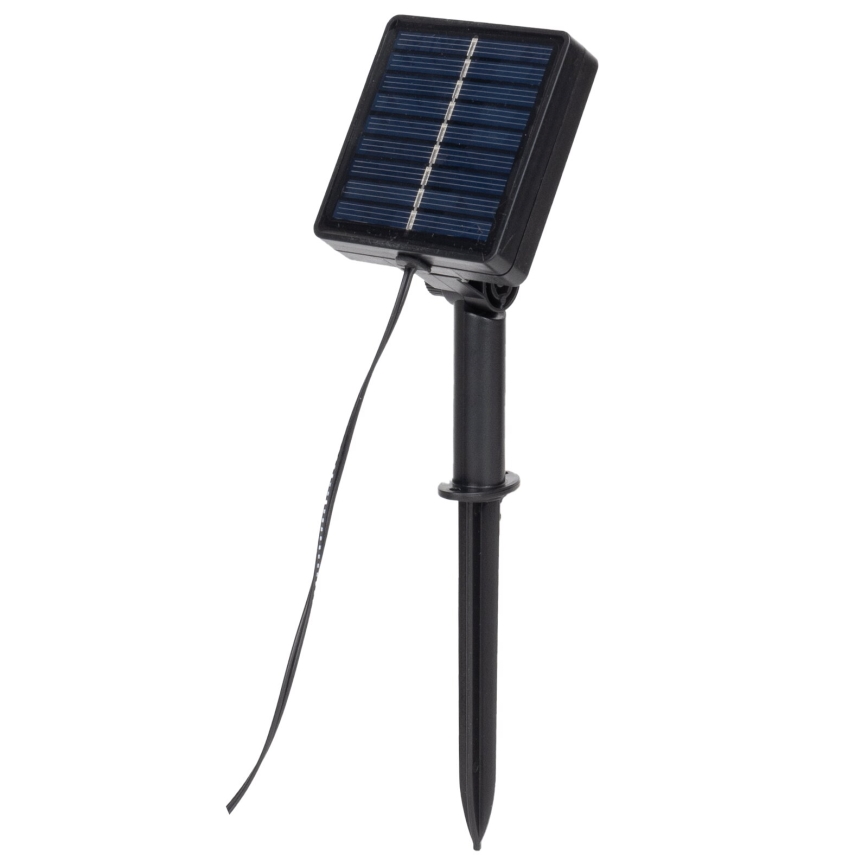 Aigostar - Cadena solar LED 110xLED/4m IP65 300 mAh blanco cálido eucalipto