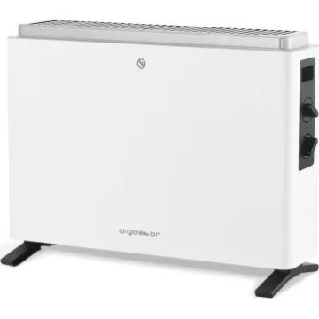 Aigostar - Calefactor/convector eléctrico 800W/1200W/2000W/230V