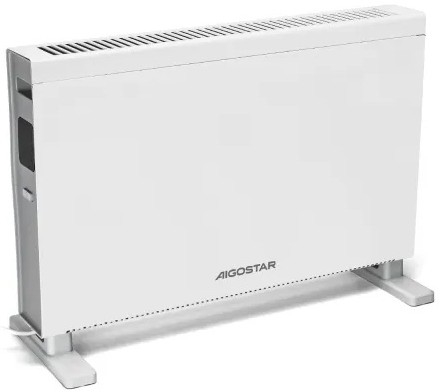 Aigostar - Calefactor eléctrico/convector 2000W/230V