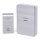 Aigostar - Campana inalámbrica 3xAA/12V IP44 plata