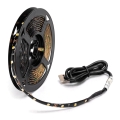 Aigostar - Cinta LED 2m LED/4,9W/5V 2700K IP65 negro