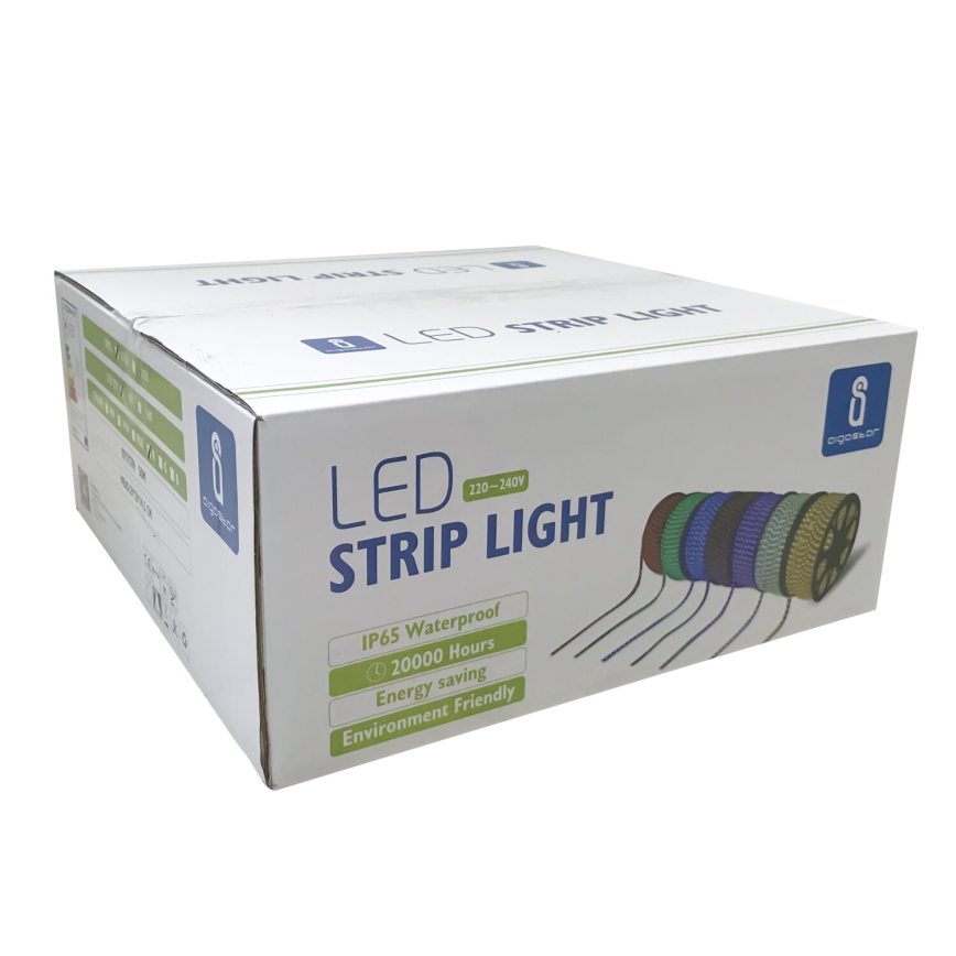 Aigostar - Cinta LED 50m LED/300W/230V IP65 rojo