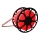 Aigostar - Cinta LED exterior 50m LED/350W/230V rojo IP65