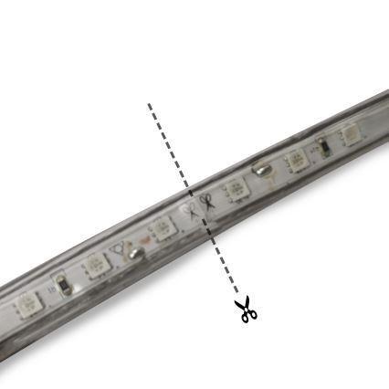 Aigostar - Cinta LED exterior 50m LED/350W/230V verde IP65