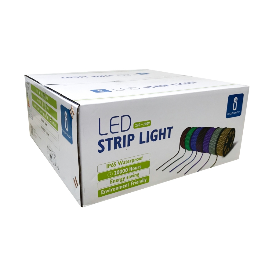 Aigostar - Cinta LED exterior 50m LED/350W/230V verde IP65