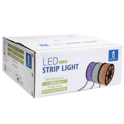 Aigostar - Cinta LED exterior 50m LED/400W/230V 6500K IP65