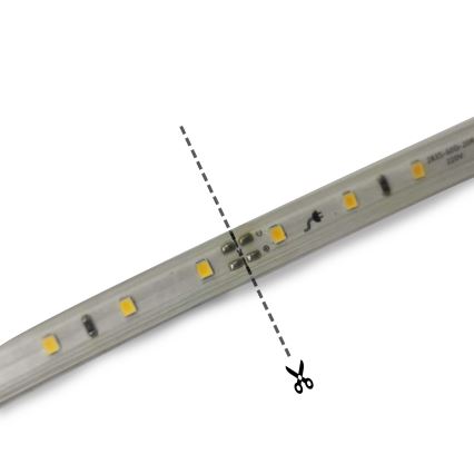 Aigostar - Cinta LED LED/250W/230V 50m 3000K IP65