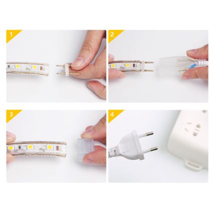Aigostar - Cinta LED RGB 50m LED/350W/230V IP65