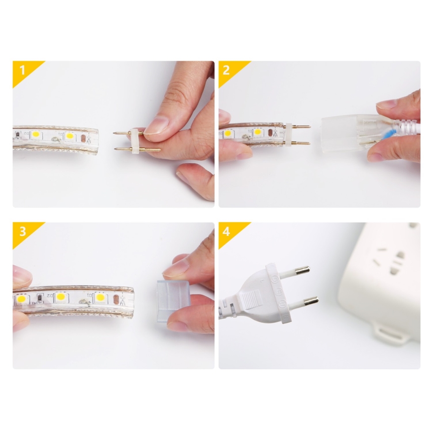 Aigostar - Cinta LED RGB 50m LED/350W/230V IP65