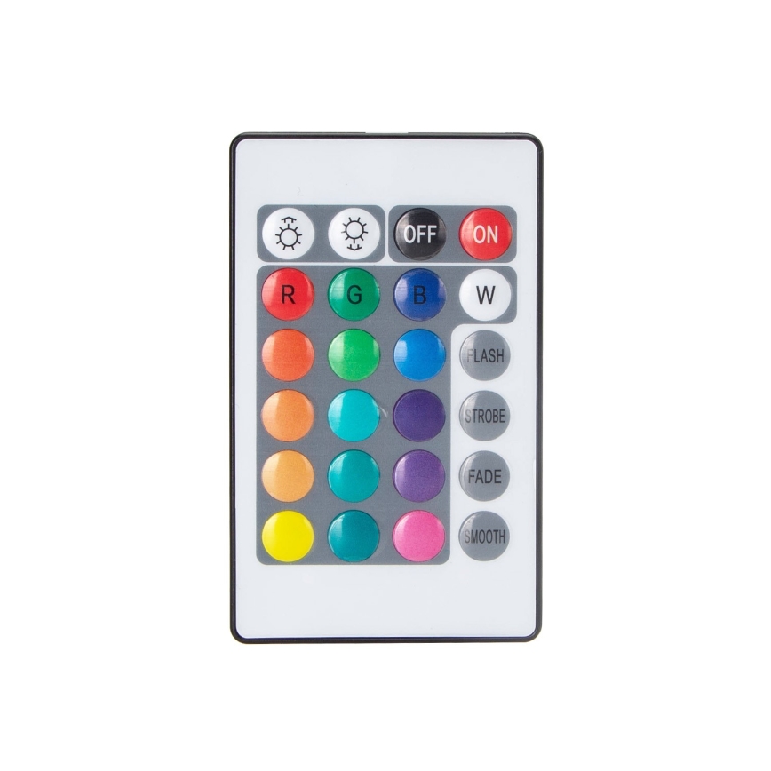 Aigostar - Cinta LED RGB regulable 3m LED/24W/12/230V IP65 + mando a distancia